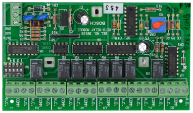 D8129 Sekiz çıkışlı modül, form C röleler