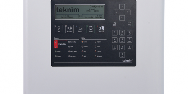 teknim-1 LOOP ANALOG ADRESLİ YANGIN ALARM PANELİ