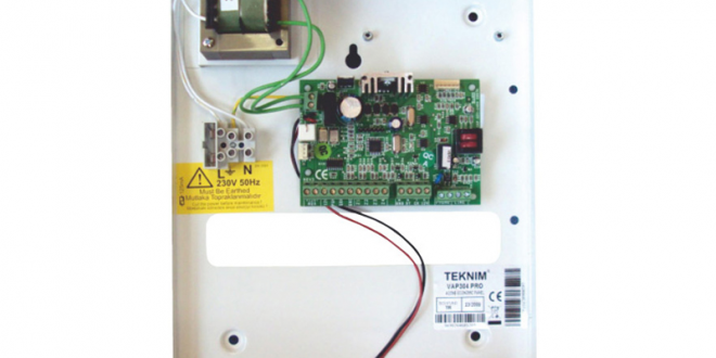 teknim-4+4 ZONLU ALARM PANELİ, METAL KASA